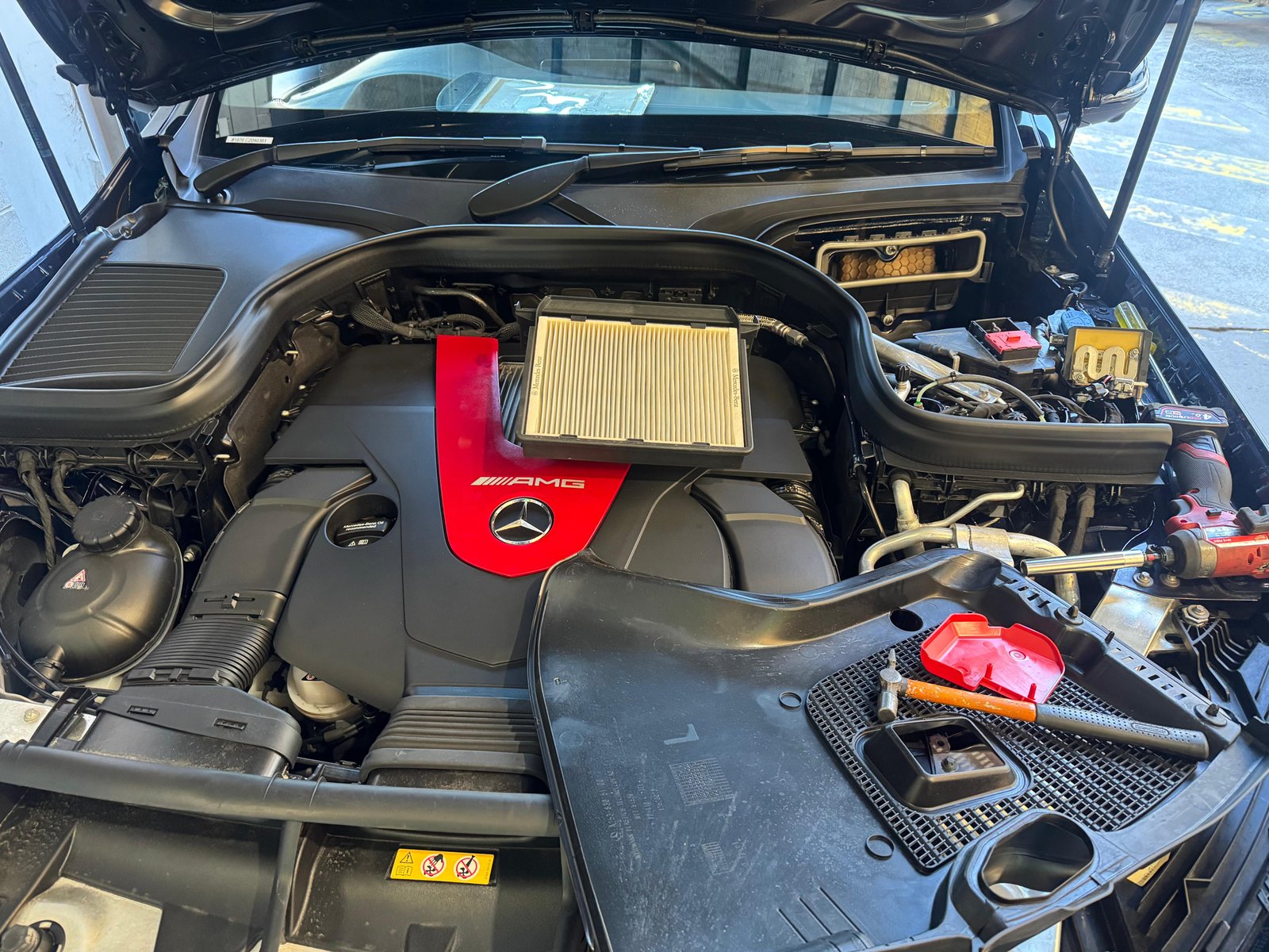 Mercedes AMG battery replacement and maintenance